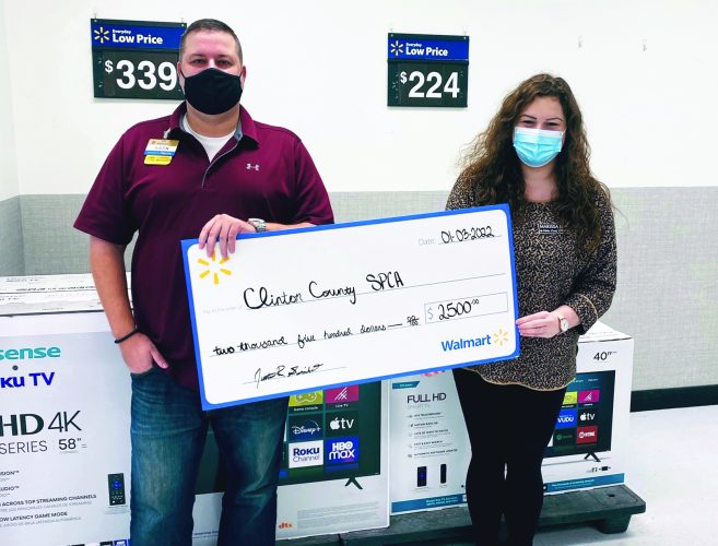 Mill Hall Walmart donates 2k to Clinton County SPCA News, Sports